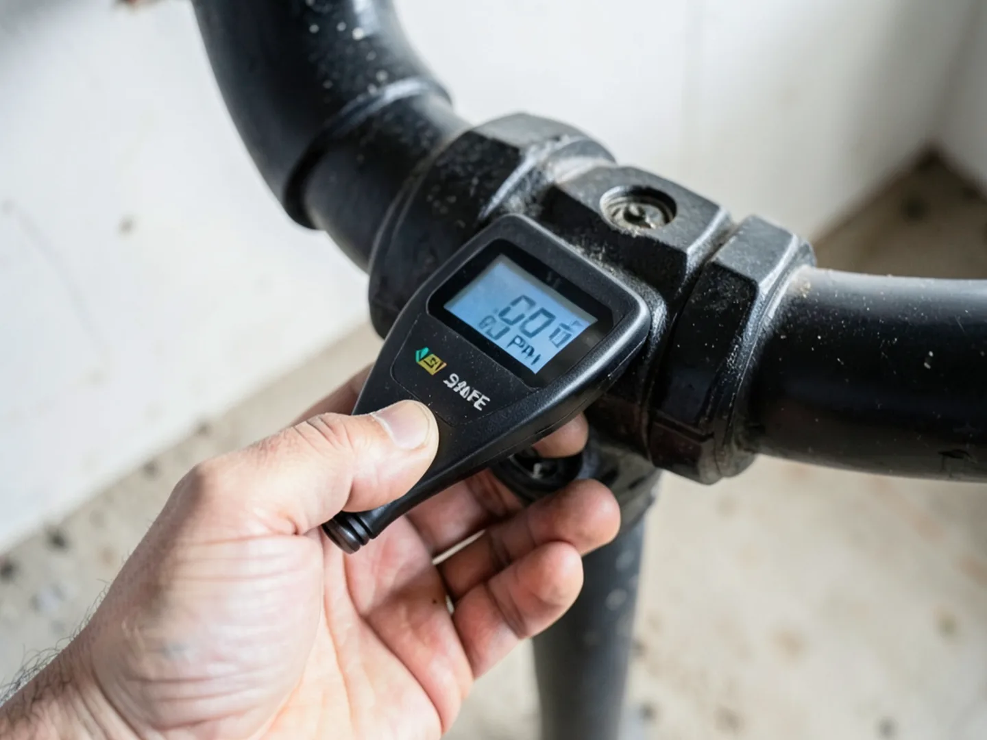 Plumber diagnosing gas line repair & new gas lines, south lebanon issue with professional testing tools in Lebanon County