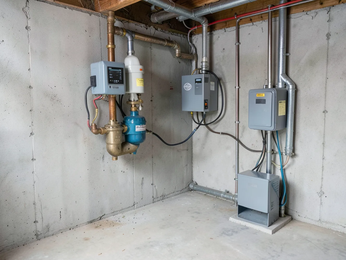 Testing repaired plumbing under full static working pressure in South Lebanon